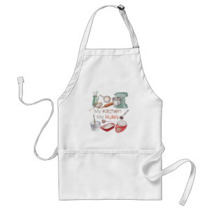 My Kitchen My Rules Apron