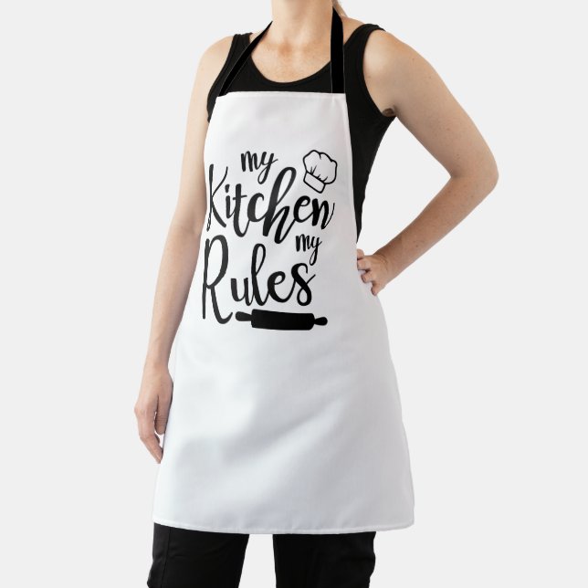 My Kitchen My Rules Cooking Canning Kitchen Apron (Insitu)