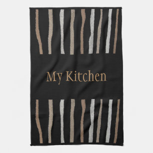 My Kitchen Towel-Home-Beige/Tan/Black/White Towel