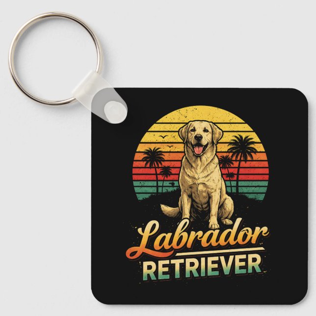 My Labrador Retriever Keychain (Front)