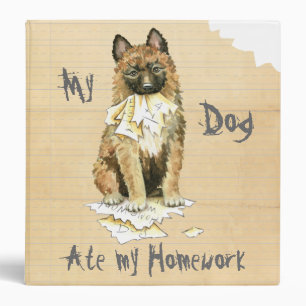 My Laekenois Ate My Homework Binder