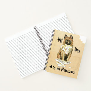 My Laekenois Ate My Homework Notebook