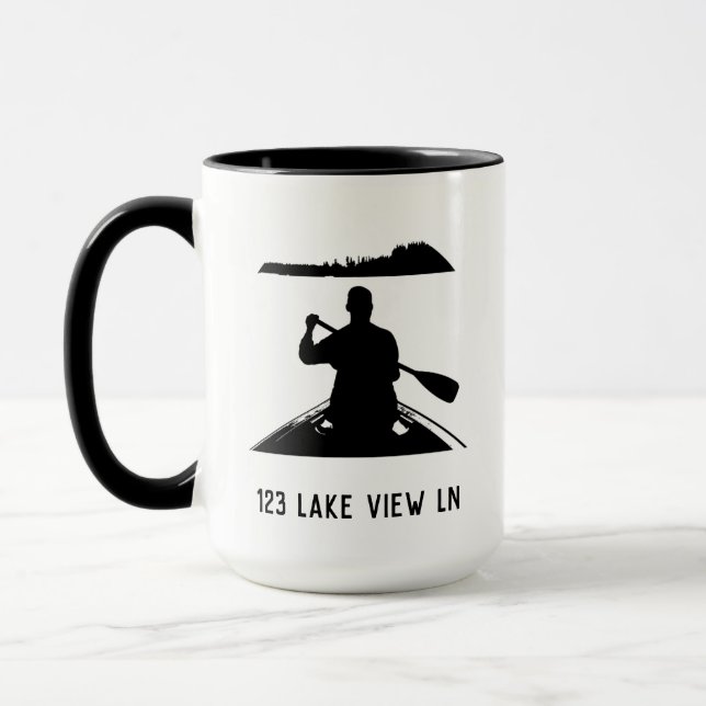 My Lake House Canoeing Mug (Left)