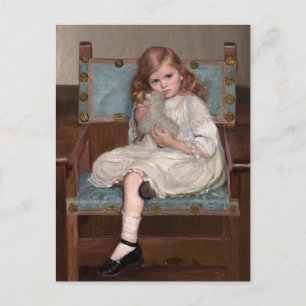 My Lamb   Lilla Cabot Perry Postcard