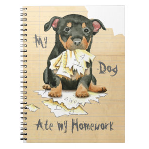 My Lancashire Heeler Ate My Homework Notebook