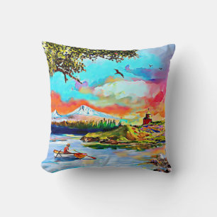 My Land Throw Pillow