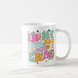 My Last Day Of School Era Summer Teacher Kids  Coffee Mug