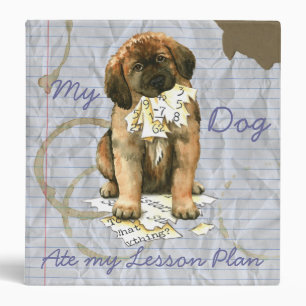 My Leonberger Ate My Lesson Plan Binder