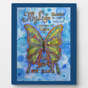 My Life Diabetes Inspirational Poem Plaque