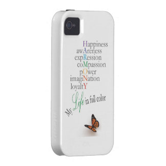 My Life in Full Colour Vibe iPhone 4 Cover