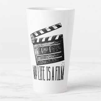 My life is a Film Latte Mug