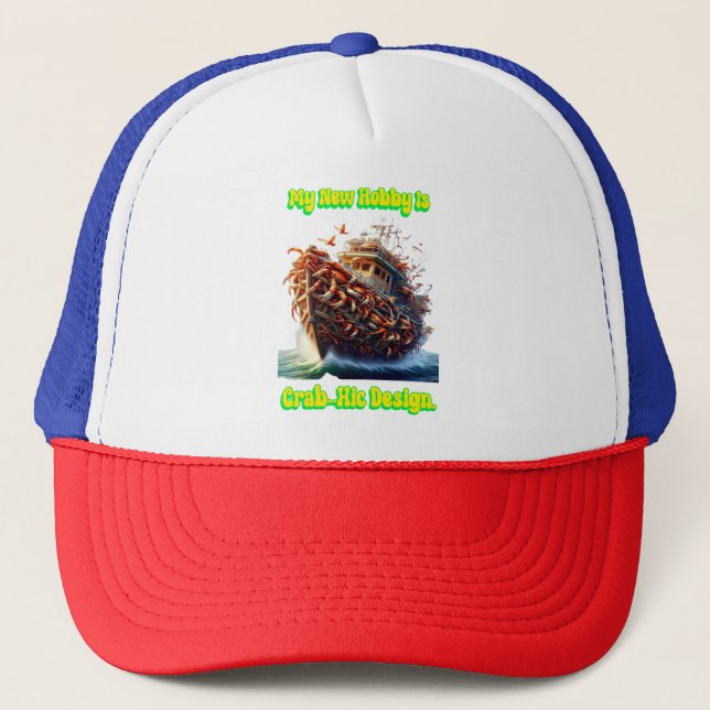 My Life is About to Change Trucker Hat (Front)