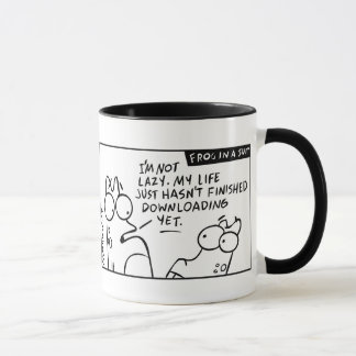 "My Life is Downloading" Mug