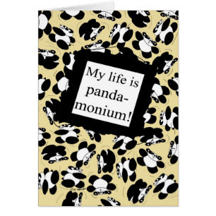 My life is panda-monium - Yellow