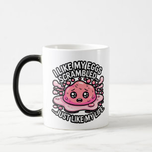 My Life is scrambled Magic Mug