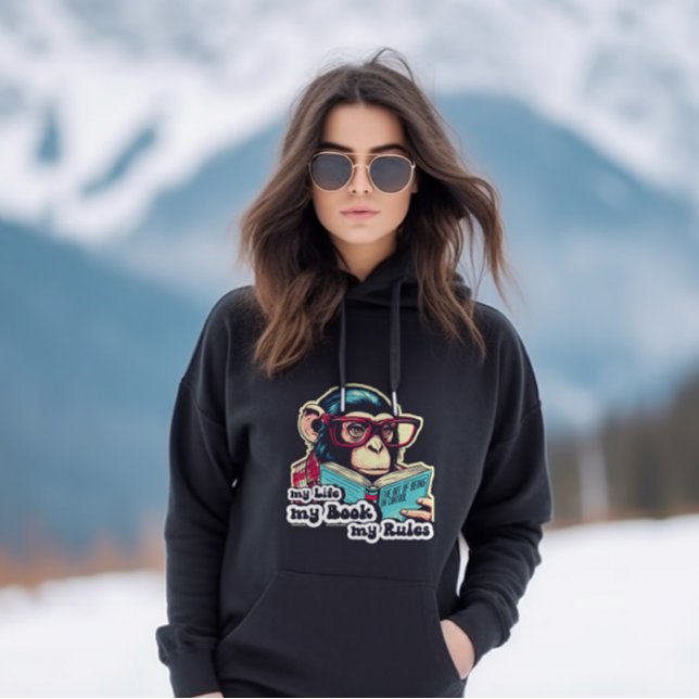 My life My book My rules Funny sarcastic gift Hoodie (Creator Uploaded)
