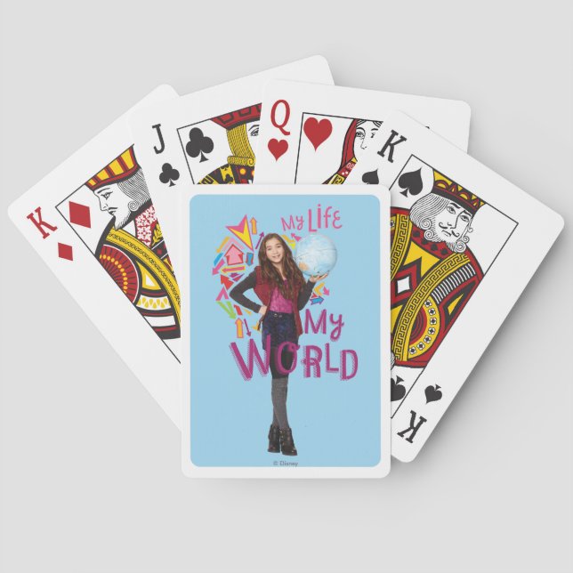 My Life My World Playing Cards (Back)