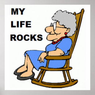 MY LIFE ROCKS POSTER