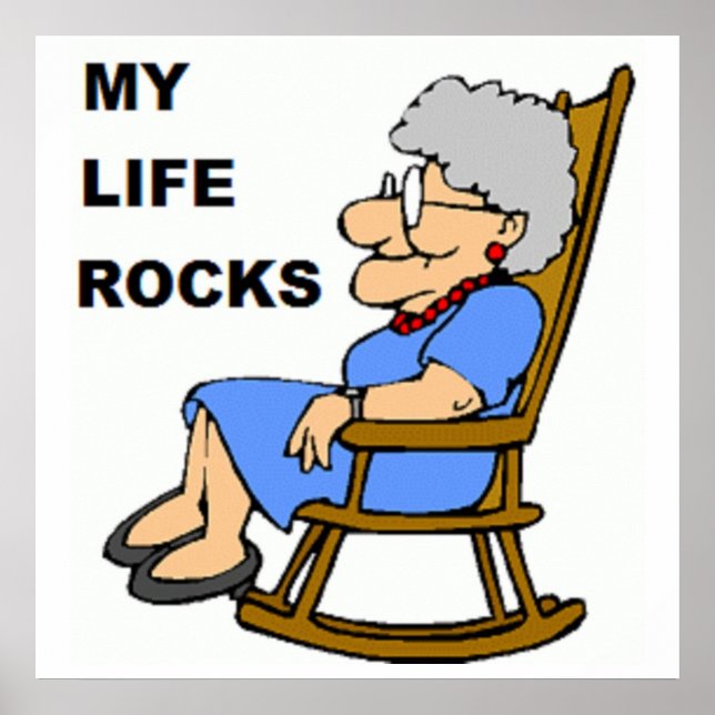 MY LIFE ROCKS POSTER (Front)