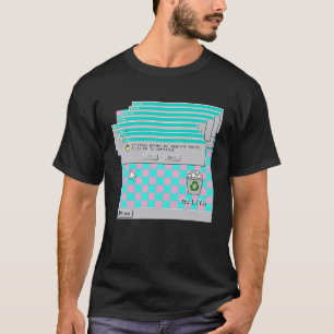 My Life Sad and Depressed 90s Vaporwave Aesthetic T-Shirt