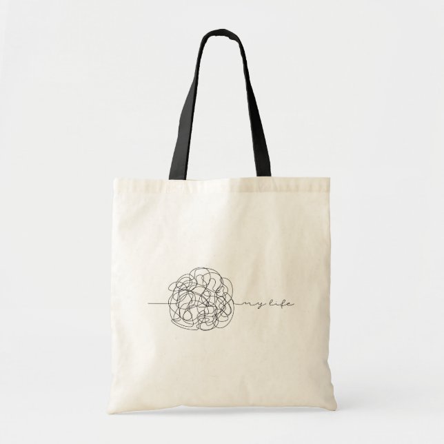 My Life Tote Bag (Front)