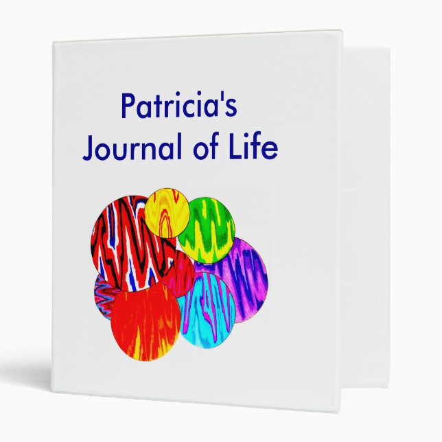 My Life's Journey Journal Binder (Front/Inside)