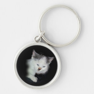 My lil Kitten Keychain- personalize Keychain