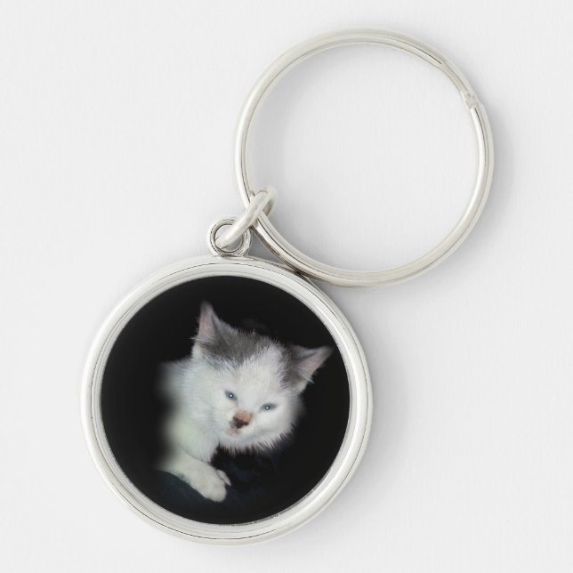 My lil Kitten Keychain- personalize Keychain (Front)
