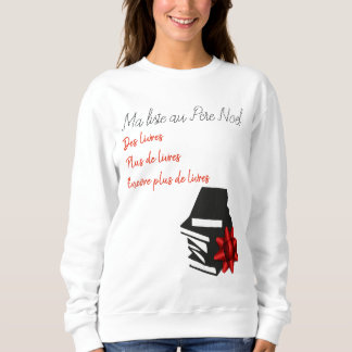 My list with the Father Christmas Sweatshirt