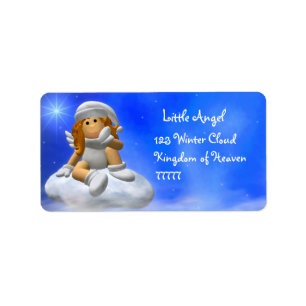 My Little Angel: Wintertime Labels