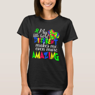 My Little Bit Of Different Makes Autism Awareness T-Shirt