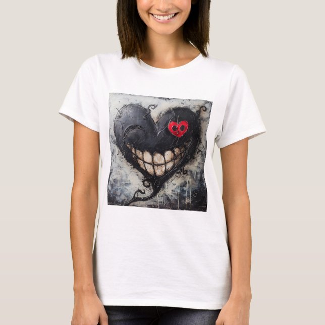 My Little Black Heart Women's T-Shirt (Front)