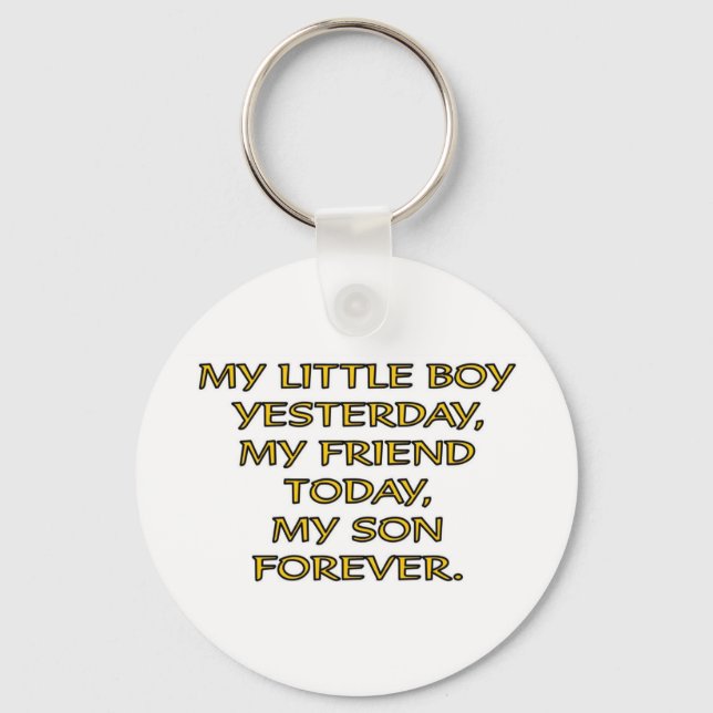 MY LITTLE BOY KEYCHAIN (Front)