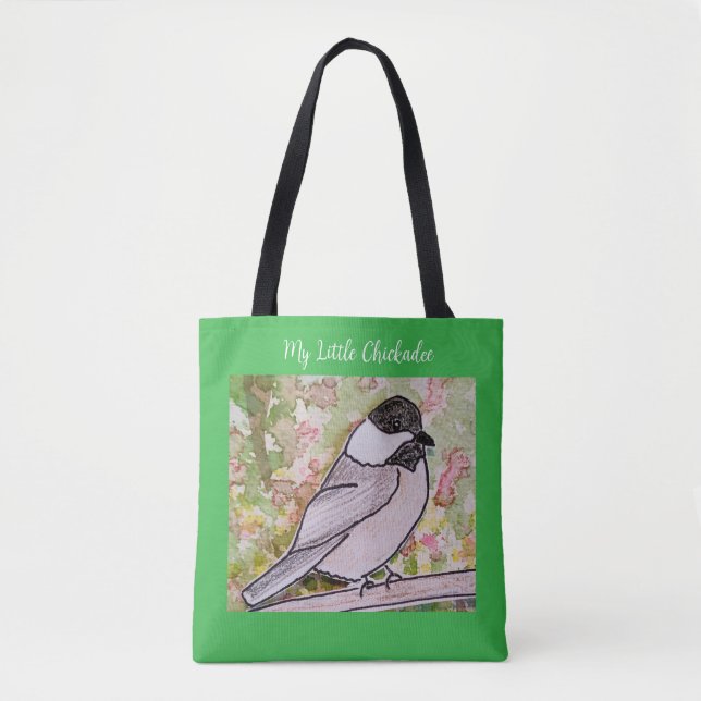 My Little Chickadee  Tote Bag (Front)
