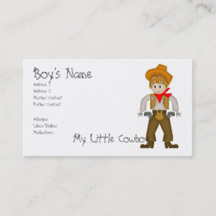 My Little Cowboy Mommy Cards