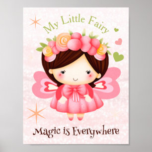 My Little Fairy Kids Puzzle Poster