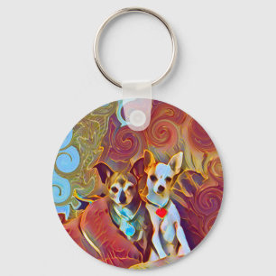 My Little Girls Keychain