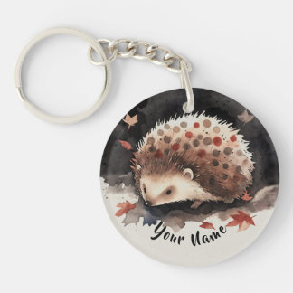 My little hedgehog friend "Dwarden" Keychain