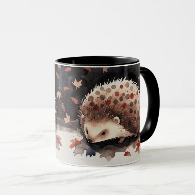 My little hedgehog friend "Dwarden" Mug (Front Right)