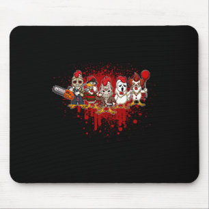 My Little Horror Crew - Halloween Chicken Mouse Pad