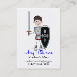 My Little Knight Player Mommy Cards