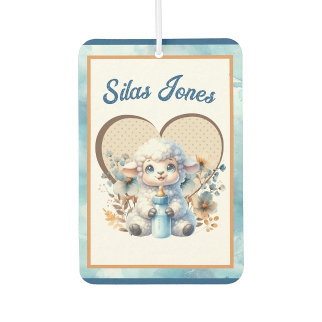 My Little Lamb Air Freshener (Front)