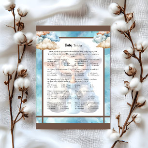 My Little Lamb_  Baby Trivia game Letterhead