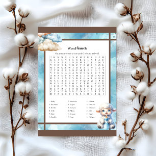 My Little Lamb_ Baby Word Search Letterhead