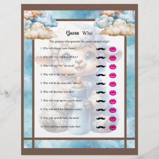 My Little Lamb_ Guess Who Letterhead