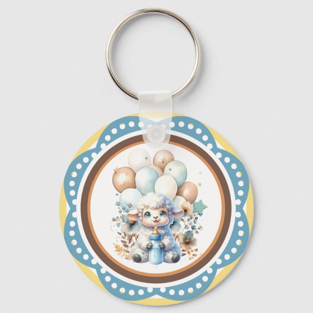 My Little Lamb Keychain (Front)