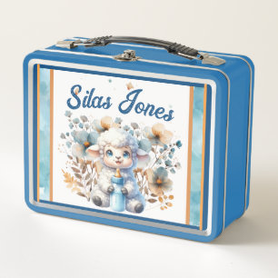 My Little Lamb Metal Lunch Box