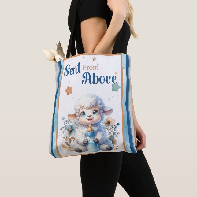 My Little Lamb Tote Bag (Close Up)