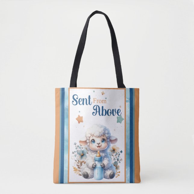My Little Lamb Tote Bag (Front)