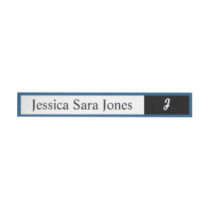 My Little Lamb Wraparound Address Label